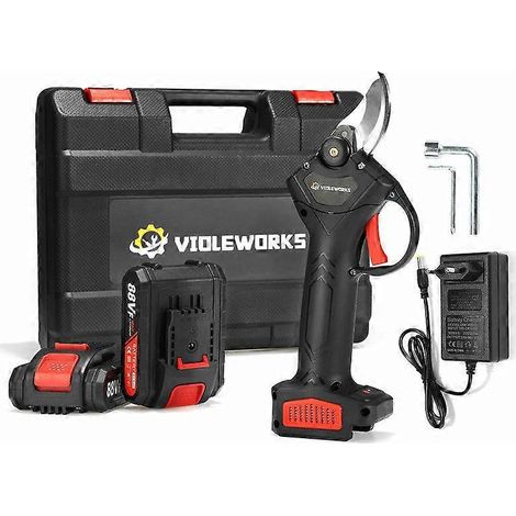 30-mm-Akku-Gartenmodellierer, 2 x 2000-mAh-/21-V-Akkus, professioneller Gartenmodellierer mit SK5-Klingen/600-W-Bürstenlosmotor/6–8 Stunden Akkulaufzeit