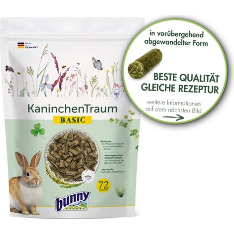Bunny Nature Nagerfutter Kaninchen Traum Basic 600 g