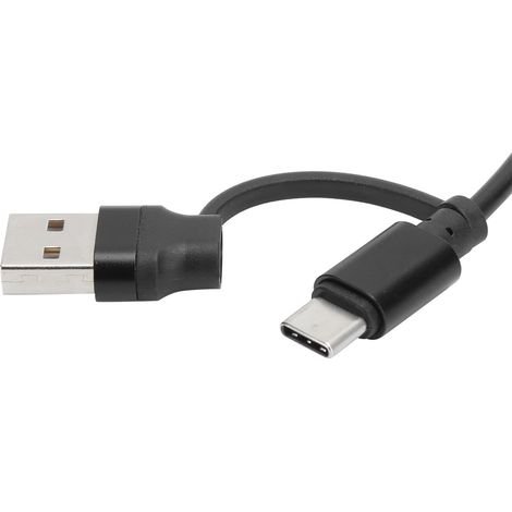 Carte son externe USB 7.1 pour PC portable, adaptateur audio Type-C vers Jack 3.5mm (1/5)