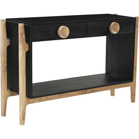 Console en bois de manguier et pieds en acacia Imani (1/5)