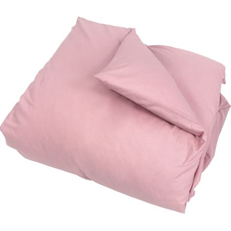 Housse de couette uni coton ALTO 260x240 cm (1/5)