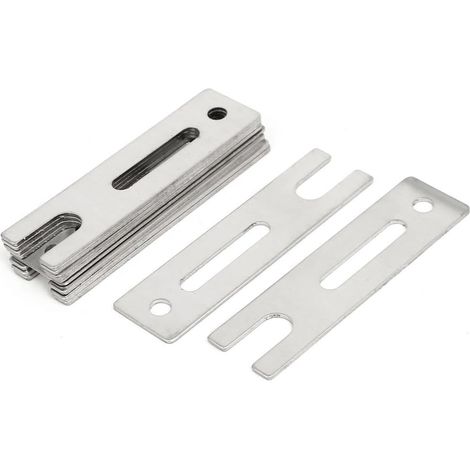 65mm x 17,5mm Edelstahl Schiebefenster Tür Diebstahlsicherung (1/2)