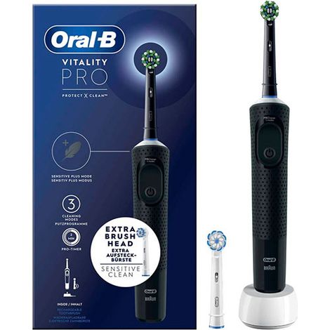 CEPILLO DENTAL BRAUN VITALITY PRO NEGRO