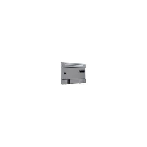 C CASSETTA POSTALE CONDOMI MAXISTEEL SILV 36.5X6.5X30CM