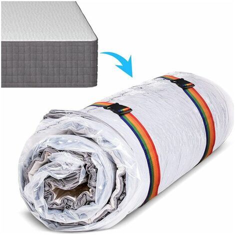 Sac de rangement sous vide pour matelas/couettes - Sacs de rangement sous vide peu encombrants pour matelas en latex/mousse extra larges et lourds-AquaForge (1/4)