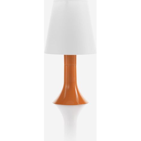 Moderne Lyron Tischleuchte aus Polycarbonat - Orange