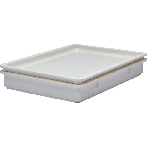 Dbmark - Couvercle boîtes à pâte à pizza polypropylène - 66 x 46 cm - Lot de 6