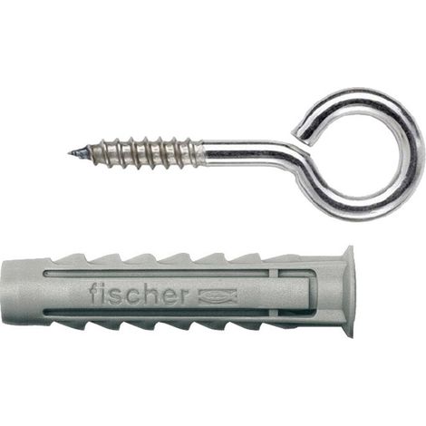 Fischer blister 3 unità stecca SX-6 + presa chiusa 4x31mm