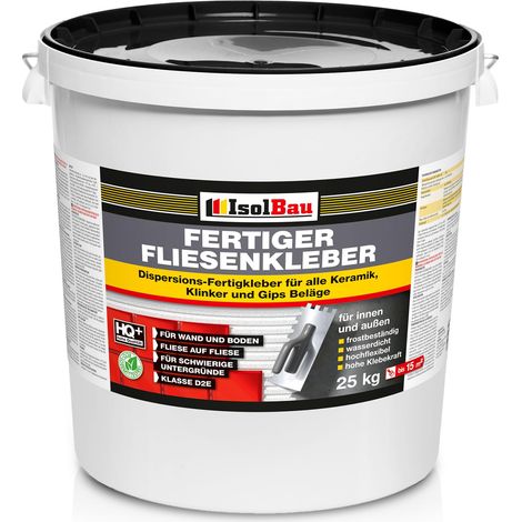 Fliesenkleber Flexkleber 25 kg Fertig-Fliesenkleber Flexmörtel Dispersionkleber (1/2)