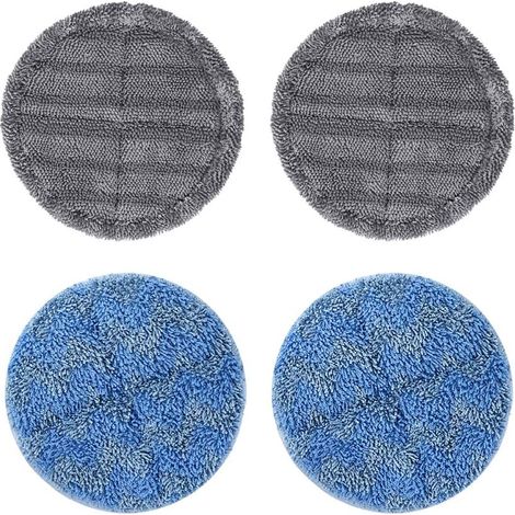 KIT de 4 Piezas Almohadillas de fregona para aspiradora eléctrica.