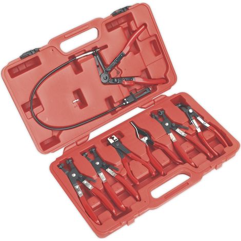 Sealey Hose Clip Removal Tool Set 9pc VS1662 (1/5)