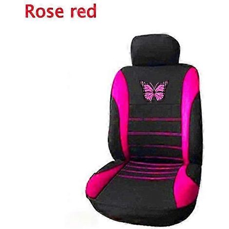 Housses de siège auto papillon universelles, housses de protection pour sièges auto, accessoires intérieurs pour voiture femme (9 couleurs) (1/5)