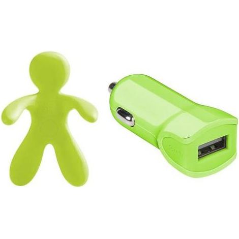 KIT AIRFRESHNER+CAR CHARGER 5W USBA (1/5)