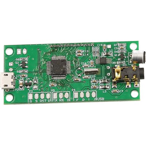 Digitales DSP PLL 87-108MHz Drahtloses Stereo-Mikrofonmodul, FM-Sender für Audioübertragungen (1/5)