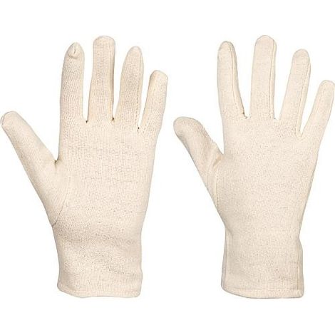 Gants de travail en coton taille L