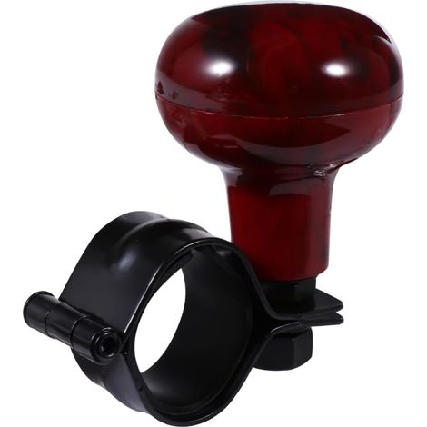 Boule de direction de manette d'assistance pour volant, bouton rotatif pour voitures et autobus, installation facile, compatible tous véhicules, fixation simple, accessoire ergonomique pour conduite (1/5)