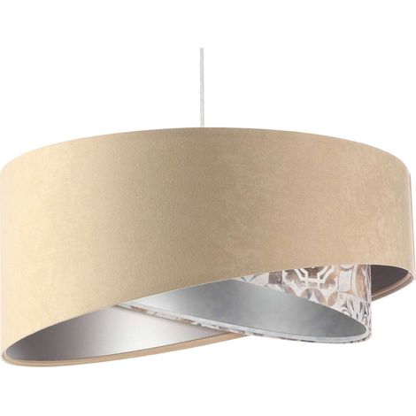 Suspension galaxy asymetric - Beige sable, multicolore, argent (1/5)