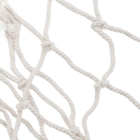 Hamac en corde de coton tissé à la main, capacité de 264,6 lb, hamac portable en maille de corde de coton pour extérieur, intérieur, patio, cour,DUBUNS (1/3)