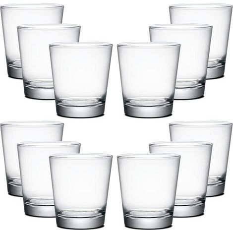 Verres dégustation - JUANIO - JUANIO - Lot de 12 - 36,5 cl - Transparent (1/2)