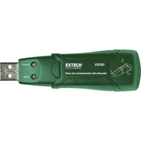 Extech VB300 enregistreur de gravité noir précis et fiable