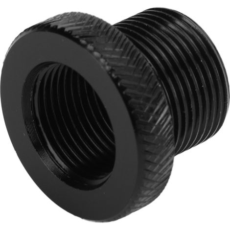 Adaptateur Filtre à Huile Voiture Universel Métal Noir Connecteur Fileté 5/8-24 à M14x1, Accessoire Auto pour Véhicules (1/5)