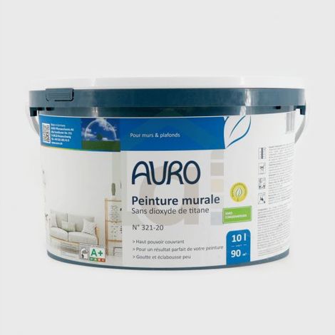 Peinture murale sans dioxyde de titane n°321-20 AURO, (1/2)