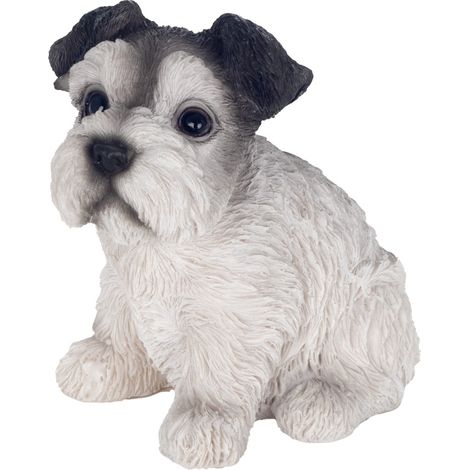 Figurine de chien bohème, résine blanche, idéale pour les amoureux des animaux, décoration unique et moderne (1/3)
