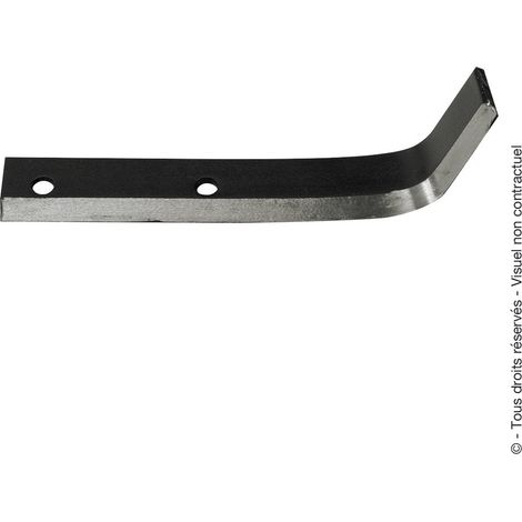 Couteau de fraise sarcleur adaptable droite 190 mm Stafor CSST19D