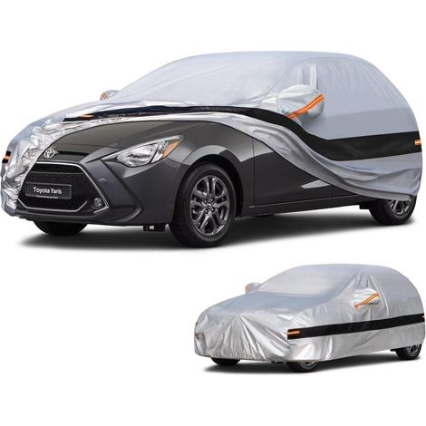 Autoabdeckung für Toyota Yaris (2003-2025) 10 Lagen 100% Wasserdicht (1/5)