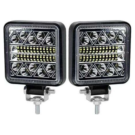102W LED Work Light 15000LM LED Reversing Lights 12V, LED Headlight Projectors for Car, Tractor, Boat, 12-24V Truck