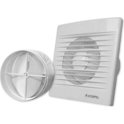 Ventilateur mural avec registre STYL 100 WP-P - WD-007-0002P (1/2)