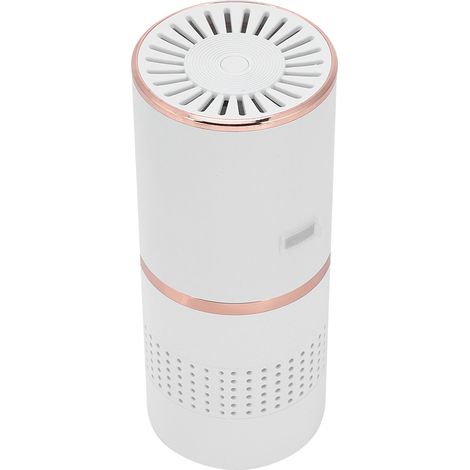 Tragbarer USB-Luftreiniger fürs Auto – Mini-Luftreiniger (weiß) für Büro und Zuhause (1/5)