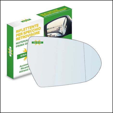 Vetro specchio retrovisore asferico lato dx-passeggero per kia niro (de) dal 201 (1/4)