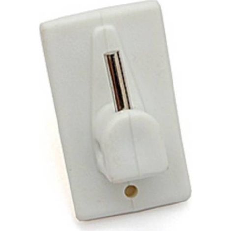 100 x SUPPORTO ADESIVO P/BRIS BRIS PLASTICA BIANCO