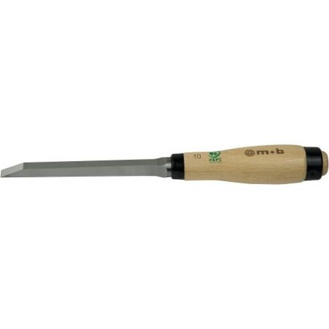 Bedane menuisier pour bois dur – Longueur 250mm – Manche en bois – Précision optimale pour travaux de menuiserie (1/2)