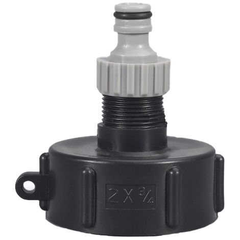 Adaptateur IBC en plastique - Raccord pour tuyaux 3/4 pouce 3/4 pouce (1/5)