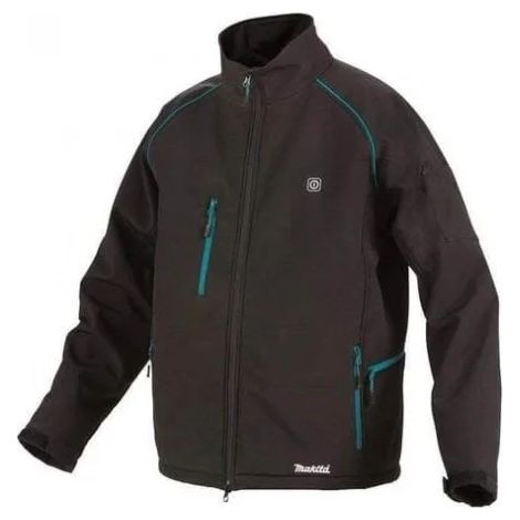 Makita – Veste thermique sans fil 12V – 5 zones chauffées – 3 niveaux de chaleur – Tissu 100% polyester – Pour environnements froids - CJ105DZ