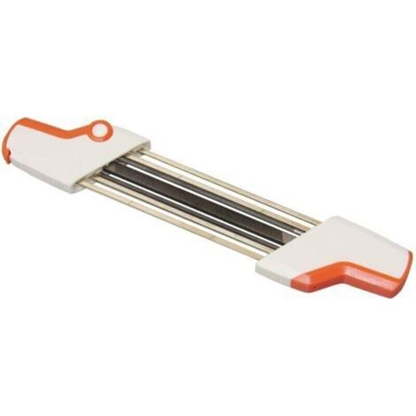 Affûteur 2-en-1 Stihl 4.0mm – Lime Aiguiseur Tronçonneuse Compatible Chaîne Stihl 3/8P – Facile et Rapide (1/5)