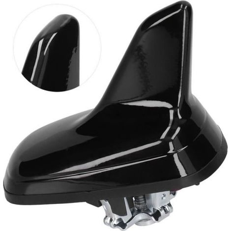 Antenne de requin - - 5Q0035507B5FQ - Noir brillant - Facile à installer - Universelle (1/4)
