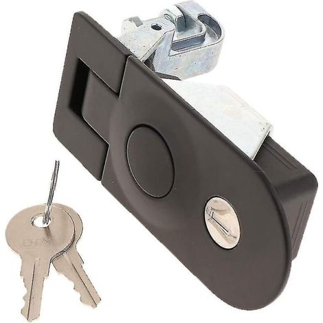 Verrou de porte robuste à compression, compatible avec camping-cars, bateaux et caravanes. (1/5)