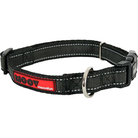 Collana Regolabile MOOV Nera ZOLUXCollare 51-67 cm