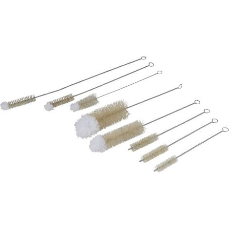 Reinigungs-Bürsten, Spezial-Bürsten-Set, Flaschen-Bürsten, 8-teilig