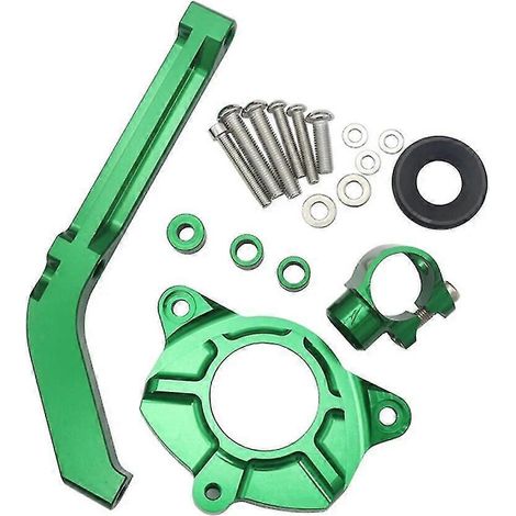 Z1000 Motorradzubehör: Lenkungsdämpferhalterung für Kawasaki Z 1000 (2014–2018) – Grün