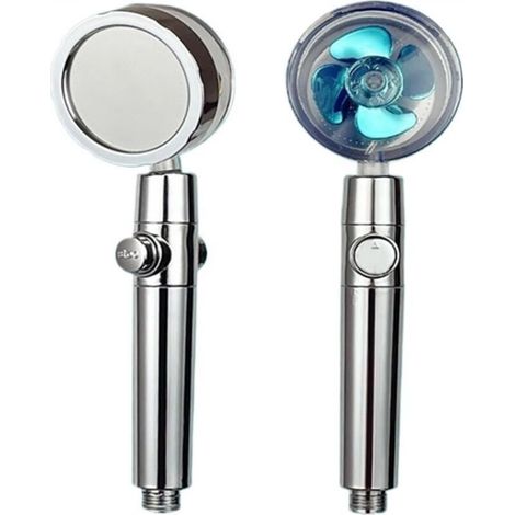 [NIEMALS VERWENDET] 360° drehbarer Turbo-Duschkopf, hoher Wasserdruck, wassersparend, verstellbar, Filter