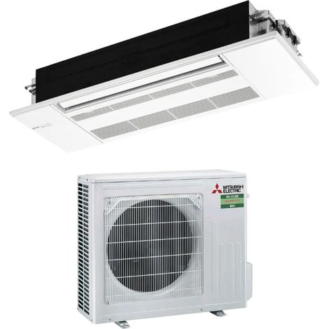 Climatizzatore Condizionatore Mitsubishi Electric Inverter Cassetta 1 via 18000 Btu MLZ-KP50VG R-32 Wi-Fi Optional con Griglia e Telecomando di serie Incluso