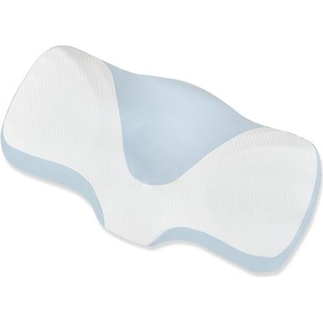 Memory-Schaum-Kissen, langsame Rückstellkraft, Kissenkern, Anti-Durchhängen, Nackenstützkissen aus Memory-Schaum (Nebelblau, 1 Stück) (1/5)