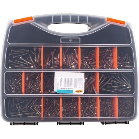 Coffret vis tole TF PZ 845 pièces (1/3)