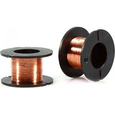 5pcs 10m Copper Wire Winding Wire Enameled Repair Wire Magnetic Copper Coil Magnetic Enameled Copper Wires Soldering Welding Length