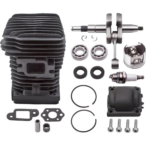 Piston de moteur, diamètre 42,5 mm, alliage d'aluminium léger, compatible avec STIHL MS230 MS250 023 025, conçu pour des performances efficaces, fiabilité durable (1/5)