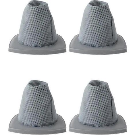 Lot de 4 pièces de rechange entrée filtre à air pour Eureka NES100/Black & Decker BDST1601 accessoires d'aspirateur Premium filtre (1/5)